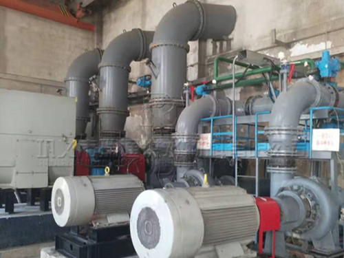 上海贵溪电厂DN600循环水橡胶接头使用现场